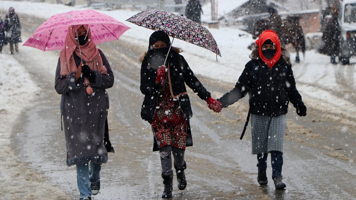 برف باری، تصویر یو این آئی