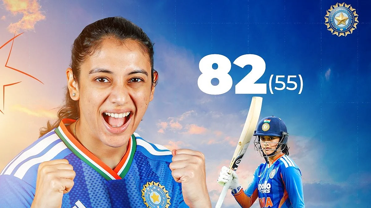 <div class="paragraphs"><p>اسمرتی مندھانا، تصویر ’ایکس‘&nbsp;<a href="https://x.com/BCCIWomen">@BCCIWomen</a></p></div>