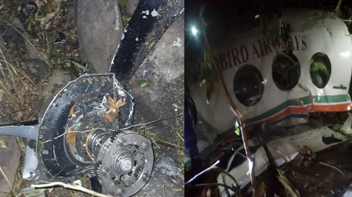 جھارکھنڈ: چترا میں ایئر ایمبولنس تباہ، کولکاتا اے ٹی سی سے آخری رابطہ، 7 افراد جان بحق