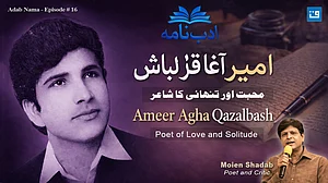 ادب نامہ: امیر آغا قزلباش کی زندگی، شاعری اور فکری جہات پر خصوصی نشست...ویڈیو