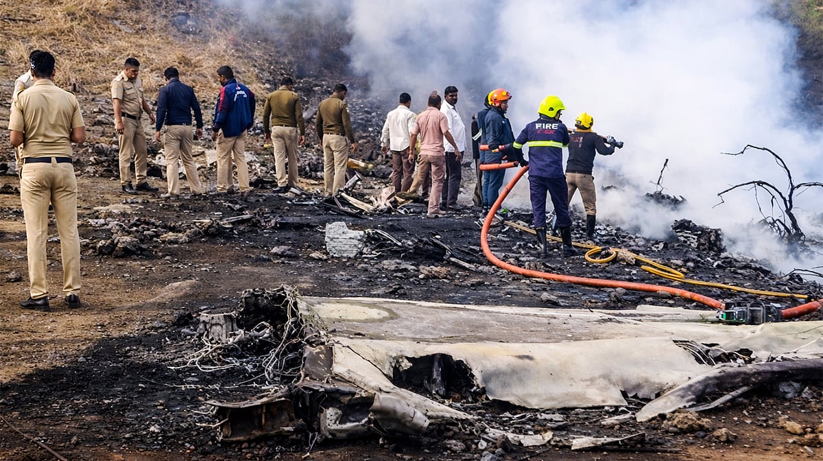 بارامتی طیارہ حادثہ: وی ایس آر وینچرز کے چار طیاروں کی پرواز پر پابندی، سول ایوی ایشن کی سخت کارروائی