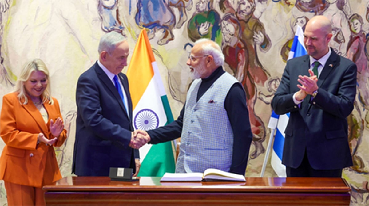 اسرائیل کے اعلیٰ ترین اعزاز سے نوازے گئے وزیر اعظم نریندر مودی، کہا- ’یہ دونوں ملکوں کی دوستی کے نام‘