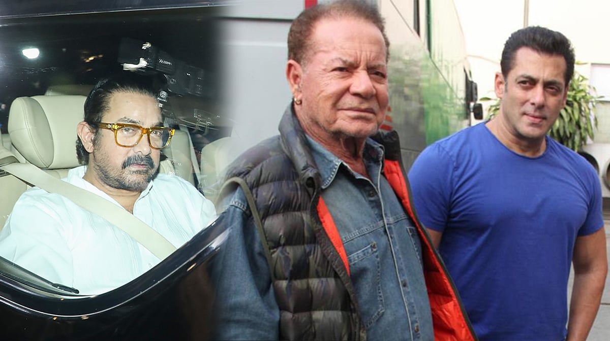 آئی سی یو میں زیرِ علاج سلیم خان کی عیادت کے لیے پہنچے عامر خان، صحت سے متعلق اہم اپڈیٹ جاری