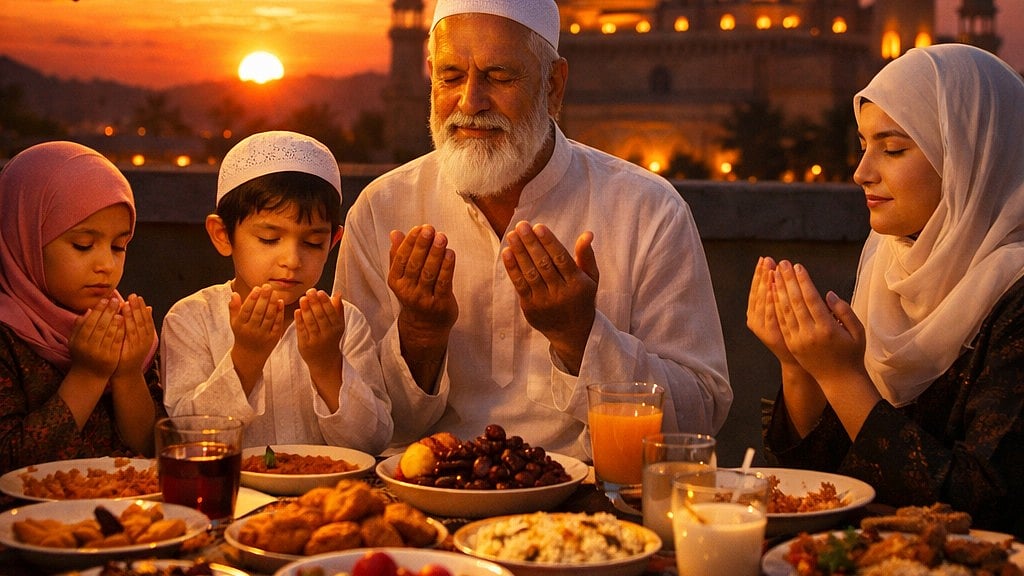 <div class="paragraphs"><p>بوقت افطار کی علامتی تصویر، اے آئی</p></div>