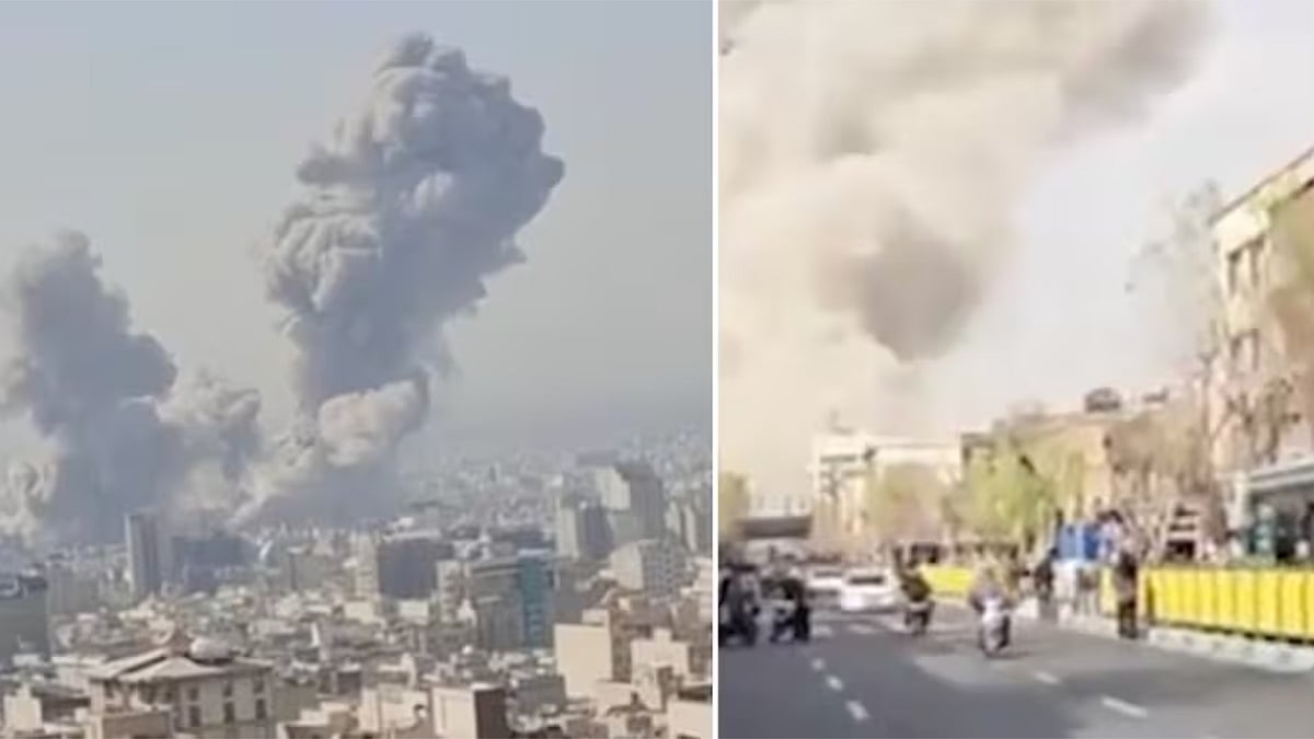 اسرائیل اور امریکہ نے ایران پر کردیا حملہ! راجدھانی تہران میں متعدد دھماکے، دھوئیں سے سیاہ ہوا آسمان