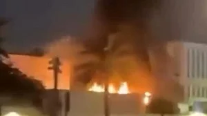 دبئی: امریکی قونصل خانے کے قریب ڈرون حملہ، پارکنگ میں آگ بھڑک اٹھی، تمام عملہ محفوظ