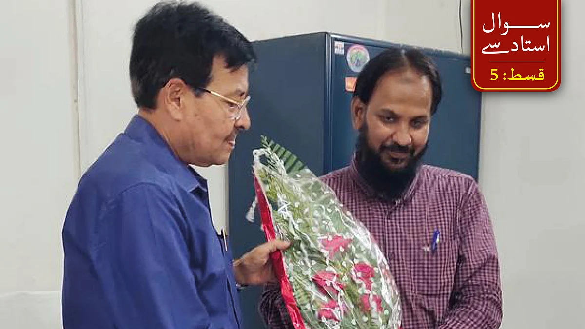 انٹرویو: شکستہ حال شعبۂ اردو میں روح پھونکنے والے جواں سال اُستاد آفتاب احمد منیری