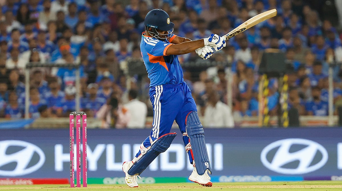 ٹی-20 ورلڈ کپ فائنل: سنجو، ابھیشیک اور ایشان کی نصف سنچریاں، ہندوستان نے نیوزی لینڈ کو دیا 256 رن کا ہدف