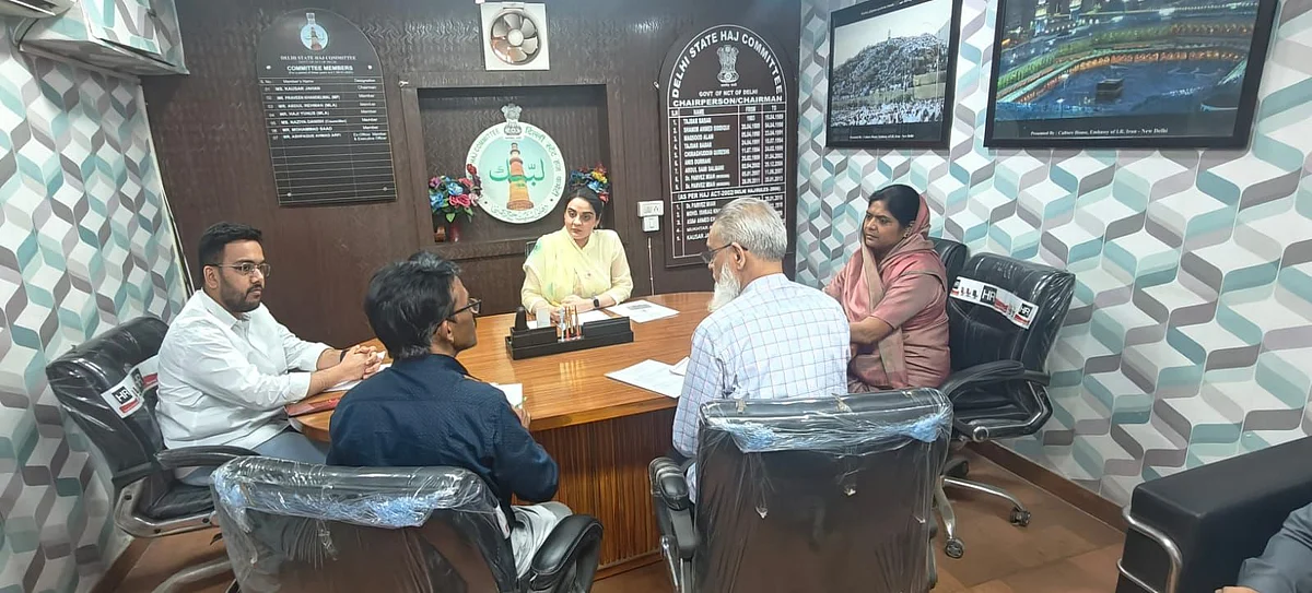 حج 2026: انتظامات کے لیے دہلی اسٹیٹ حج کمیٹی کی میٹنگ اور رام لیلا میدان کا مشترکہ معائنہ