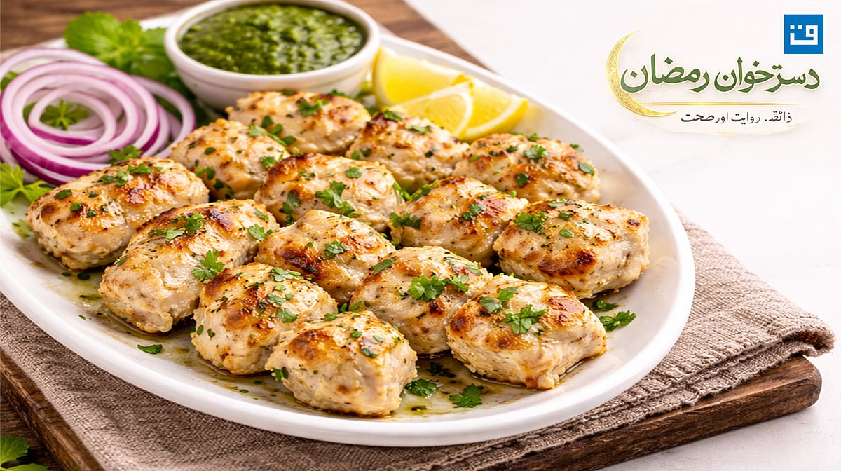 افطار کے لیے لذیذ چکن ملائی بوٹی کی مکمل ترکیب