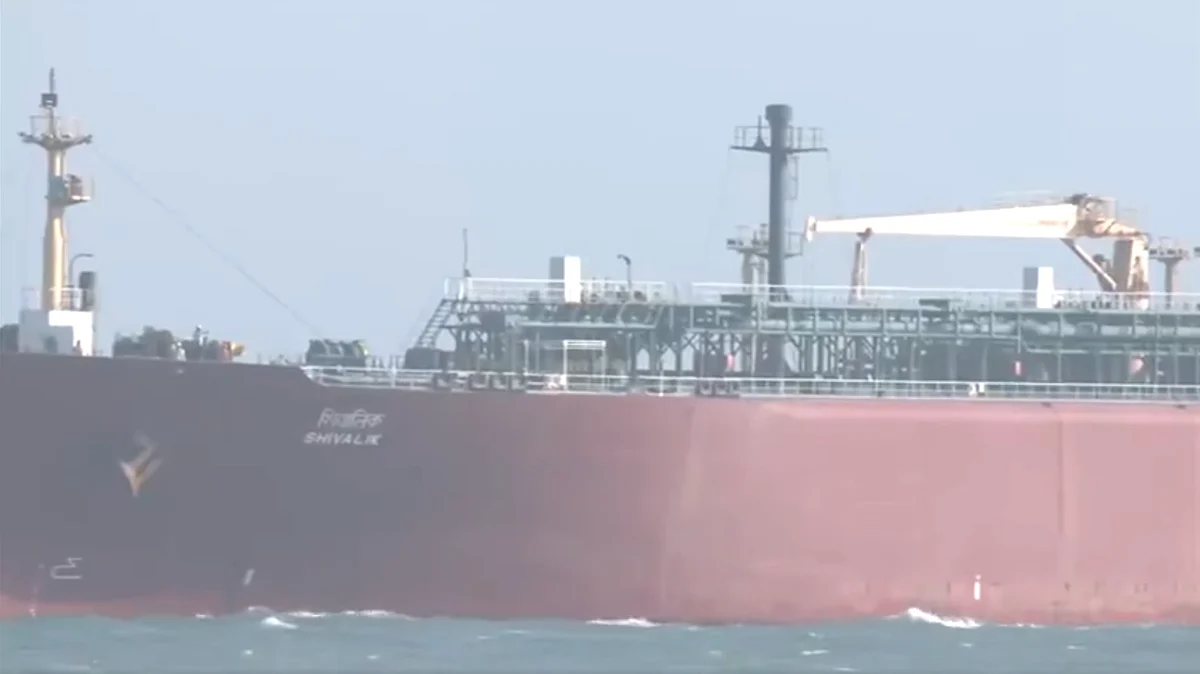 <div class="paragraphs"><p>جہاز ’شیوالک‘، ویڈیو گریب</p></div>