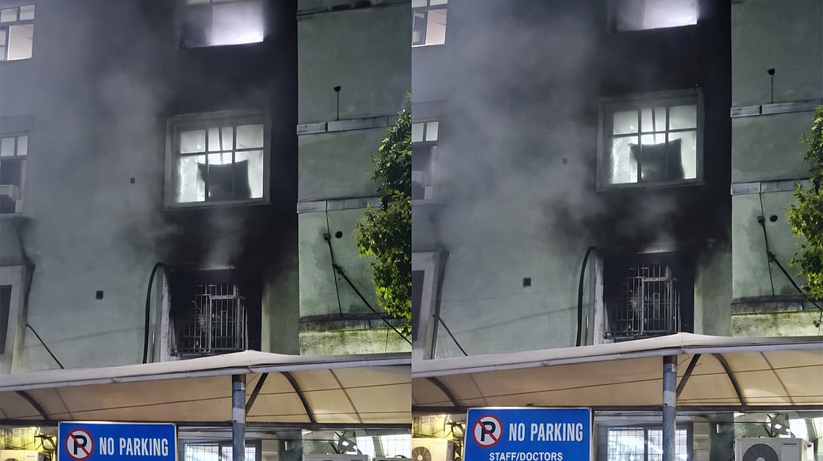 اوڈیشہ: کٹک کے اسپتال کے آئی سی یو میں خوفناک آگ، دس مریض جاں بحق