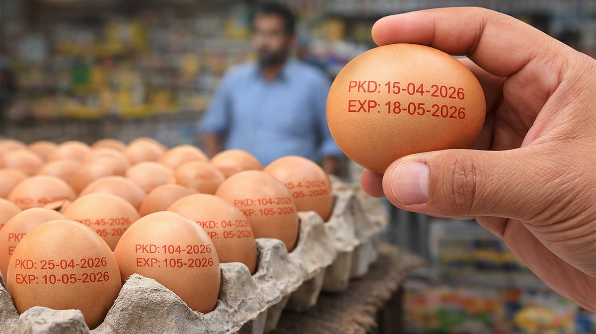 انڈوں پر ایکسپائری تاریخ لازمی: پرانا مال بیچنے پر شکنجہ، قیمت بڑھنے کا امکان