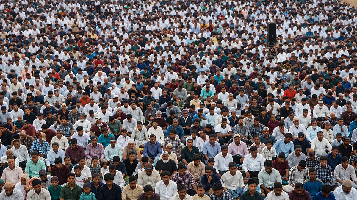 <div class="paragraphs"><p>تمل ناڈو میں عید کی نماز کا منظر / ویڈیو گریب پر مبنی اس تصویر کو اے آئی سے بہتر کیا گیا ہے</p></div>