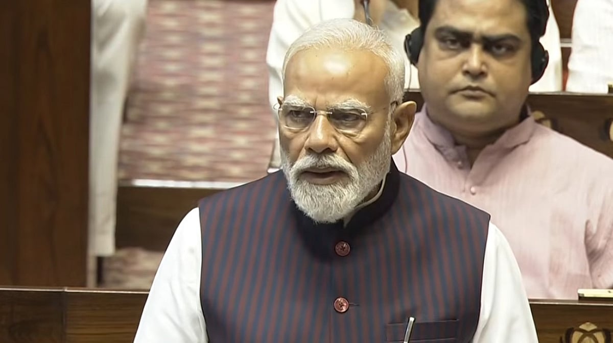 ’یہ ملک کی بڑی آزمائش، مشترکہ کوششوں سے نمٹیں گے‘، مغربی ایشیا بحران پر راجیہ سبھا میں وزیر اعظم مودی کا بیان