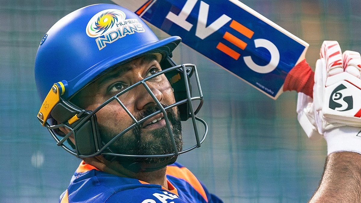 <div class="paragraphs"><p>روہت شرما، تصویر سوشل میڈیا، بشکریہ&nbsp;@mipaltan</p></div>