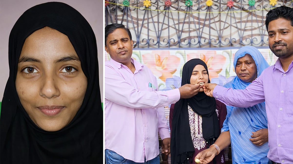 بہار بورڈ: پنکچر بنانے والے کی بیٹی صبرین پروین بنی ٹاپر، اپنی محنت سے لکھی کامیابی کی داستان