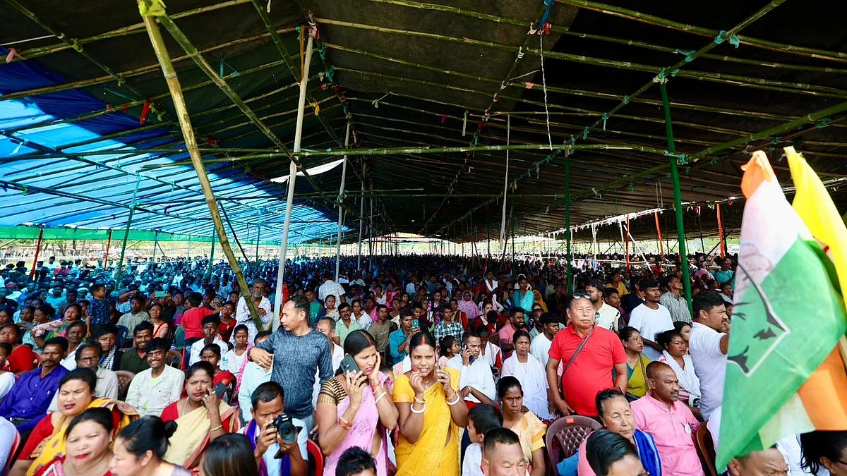 <div class="paragraphs"><p>آسام میں راہل گاندھی کو سننے کے لیے جمع ہوئی بھیڑ، تصویر ’ایکس‘ @INCIndia</p></div>