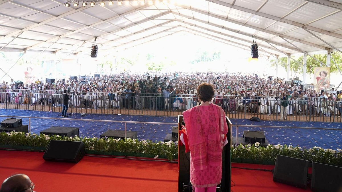 <div class="paragraphs"><p>پرینکا گاندھی، تصویر سوشل میڈیا بشکریہ&nbsp;@INCIndia</p></div>