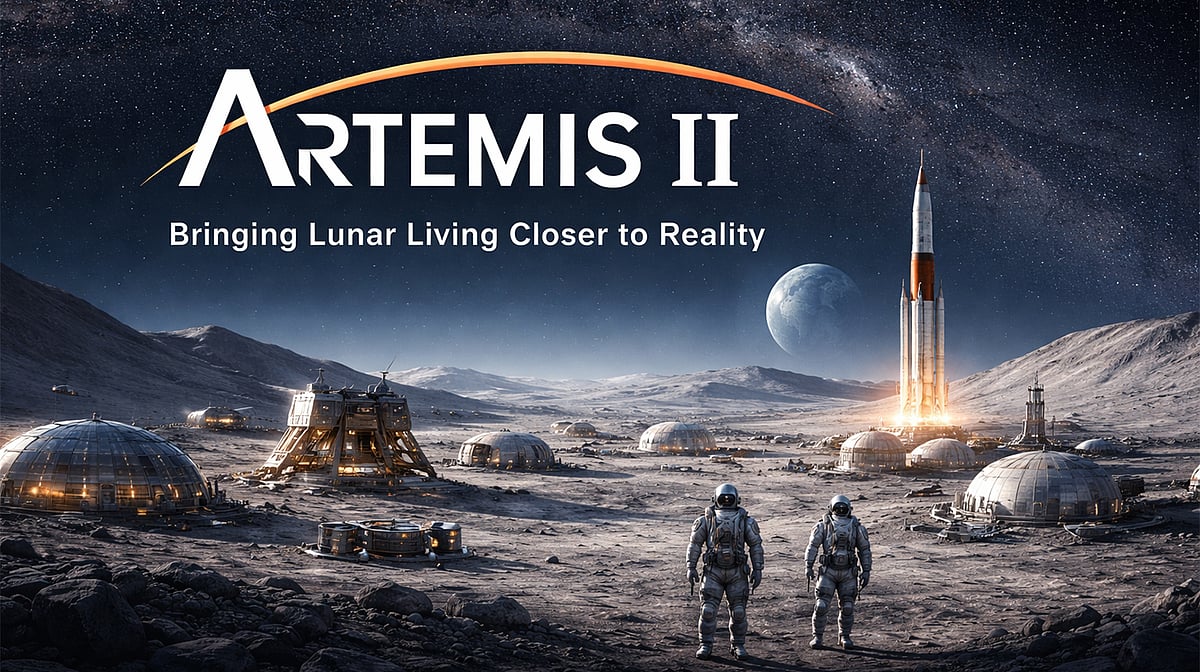 آرٹیمس 2: چاند پر رہائش حقیقت کے قریب