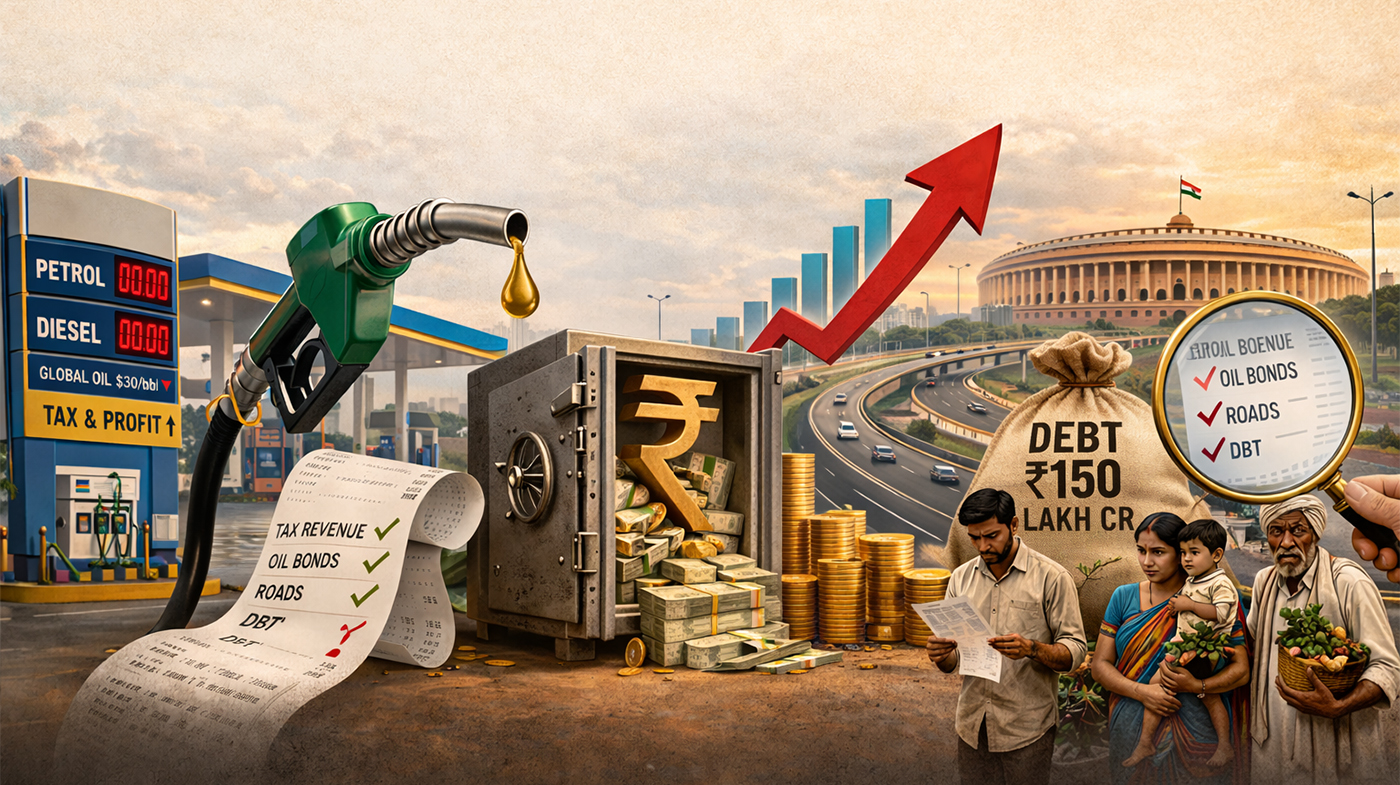 تیل کی قیمتوں کا کھیل: دعووں کے پیچھے چھپی حقیقت اور عوام پر بڑھتا بوجھ...گردیپ سنگھ سپل