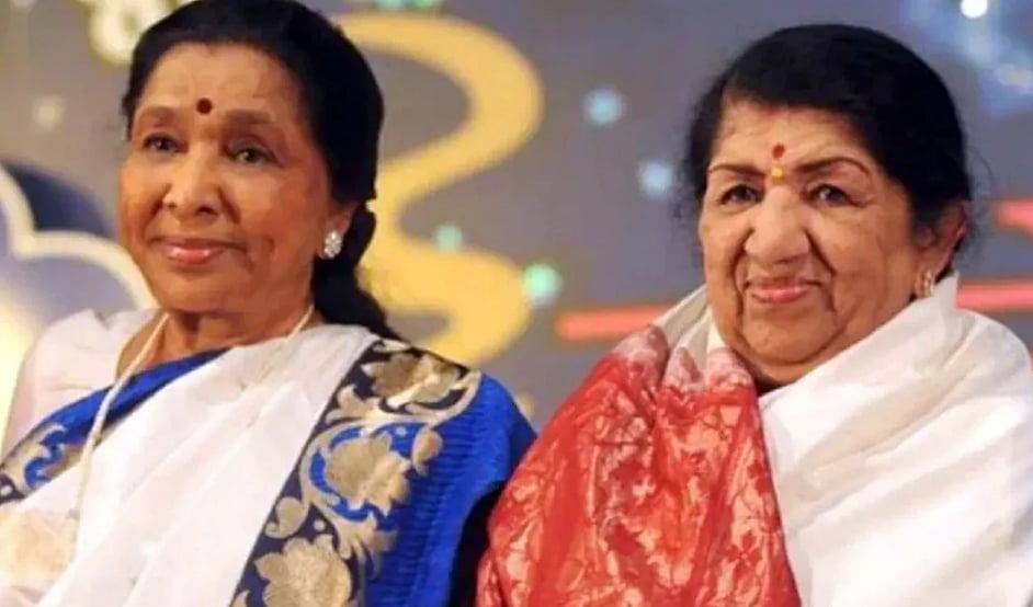 <div class="paragraphs"><p>لتا منگیشکر اور آشا بھوسلے، تصویر سوشل میڈیا</p></div>