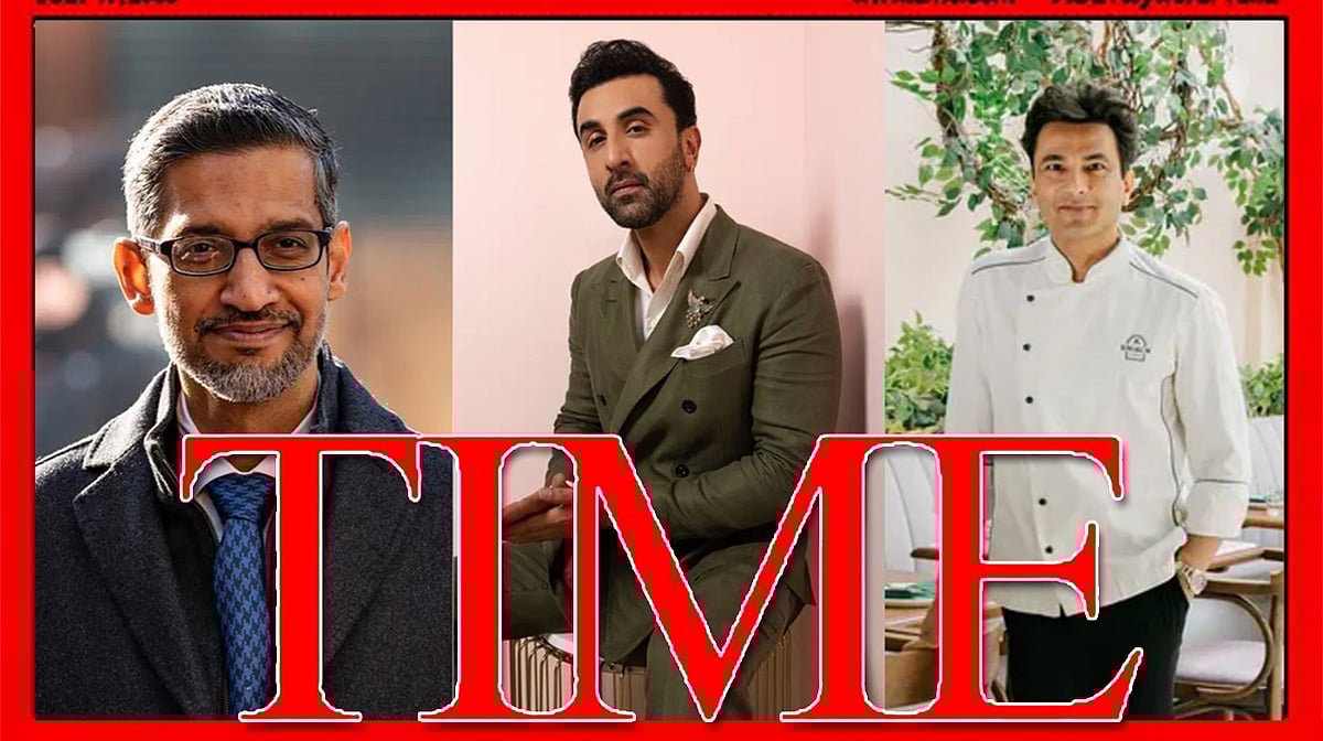 ٹائم میگزین کی 2026 کی فہرست جاری، سندر پچائی، رنبیر کپور اور وکاس کھنہ شامل