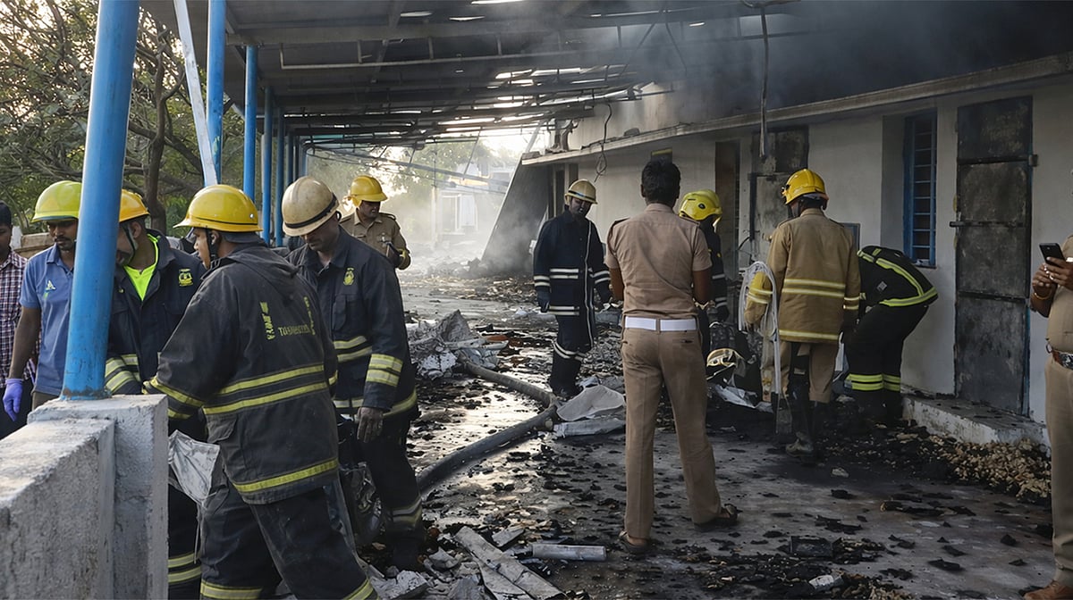 تمل ناڈو کی پٹاخہ فیکٹری میں ہولناک دھماکہ، 19 افراد ہلاک، تعطیل کے دن بھی جاری تھا کام