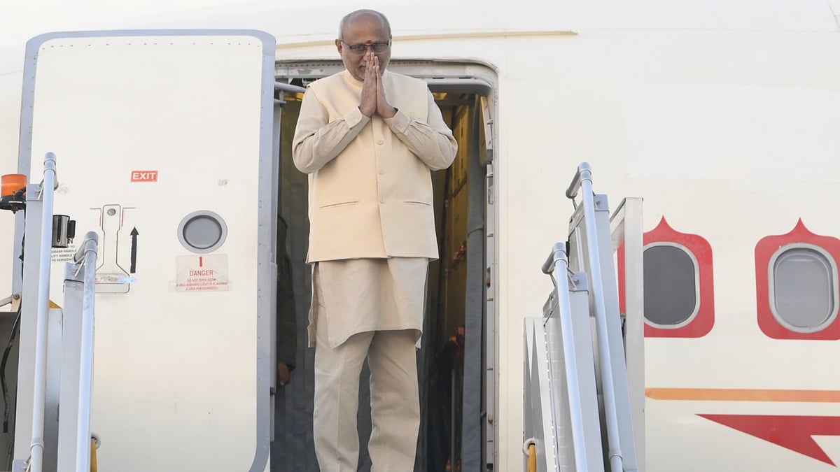 <div class="paragraphs"><p>نائب صدر جمہوریہ،&nbsp;سی پی رادھا کرشنن، تصویر بشکریہ&nbsp;@MEAIndia</p></div>