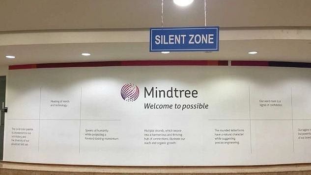 माइंड ट्री का फ्रंट दफ्तर&nbsp;