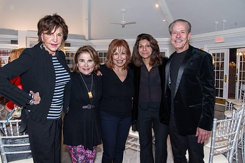 Mercedes Ruehl, Tovah Feldshuh, Joy Behar, Angela LaGreca, Lenny Babbish