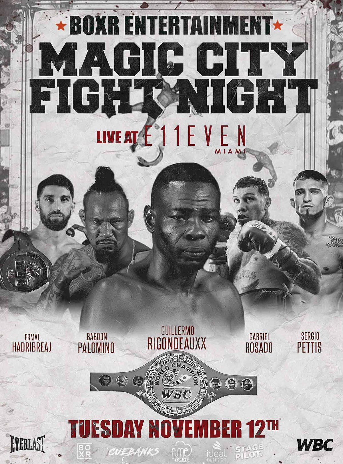 First-Ever WBC Championship Fight Inside a Nightclub at E11EVEN Miami