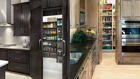 A Luxury Designed Hidden Pantry