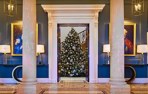 Festive Entrance to the Langley