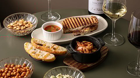 Carta Wine Bar Table Spread