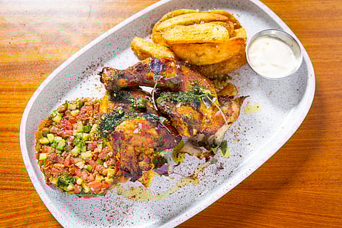 Half Roasted Chicken