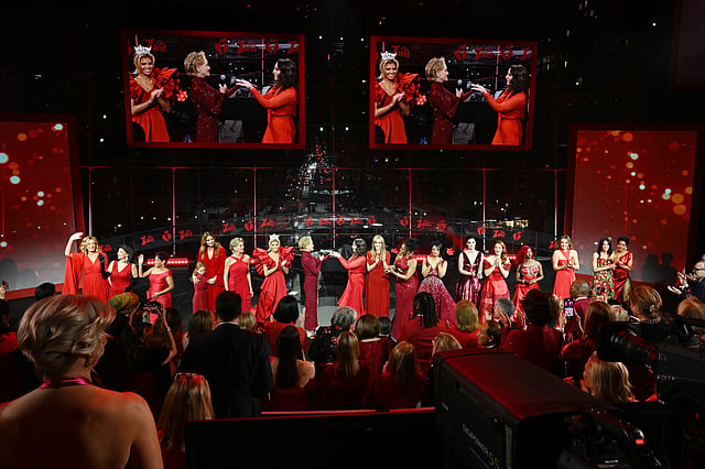 red dress party 2025 New Orleans Red Dress Run 2025 is trending on Twitter and these were some  of the looks this year  : Kvontay Devon