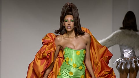 Model on the Runway for Christian Cowan
