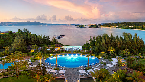 Orchid Pool at Halekulani Okinawa's  Blue Zones® Retreat