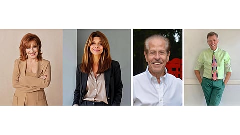 (Left to Right) Joy Behar, Angela LaGreca, Lenny Babbish, Randy Hemming