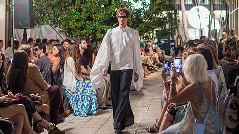 Model Walking at ‘Volare’