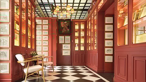 Hall Rojo inside Only YOU Boutique Hotel Madrid