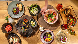 Table Spread at Wyn Wyn at Arlo Wynwood