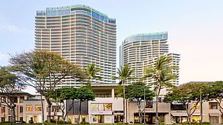 Luxury Row, Kalakaua Avenue Boutique Storefronts