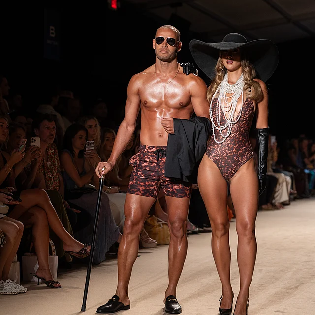 Models on the Runway for Salty Mermaid