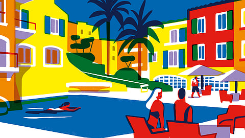 Virginie Morgand – Saint-Tropez (Poolside)