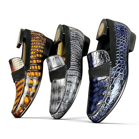Trending Colors for Men's Crocodile Leather Loafers in 2025 