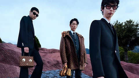 Louis Vuitton Fall/Winter 2025 Campaign Shot in Yoro Park, Japan