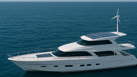 Eco-Conscious Yachting Powered by Solar and Wind Innovation