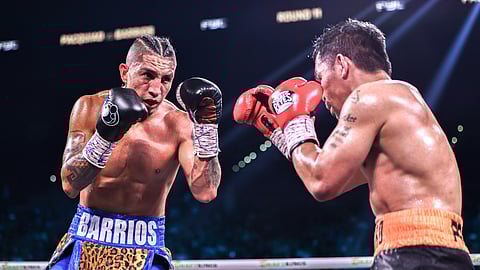 Mario Barrios Goes Head-To-Head with Manny Pacquiao